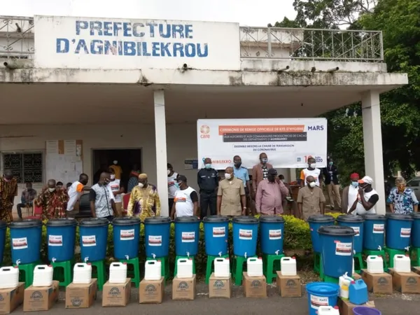 L’ong Care offre des kits d’hygiène aux communautés productrices de cacao – Actualité ivoirienne 11/06/2020