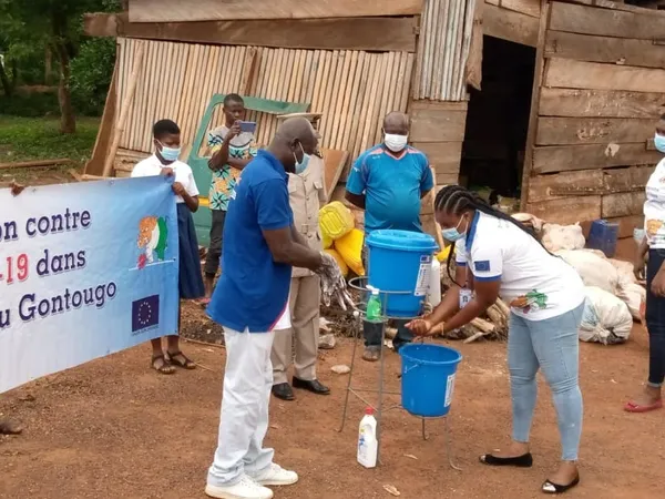 COVID-19: L’ONG Jefimed installe des dispositifs d’hygiène à Koun-Fao – Actualité ivoirienne 13/06/2020