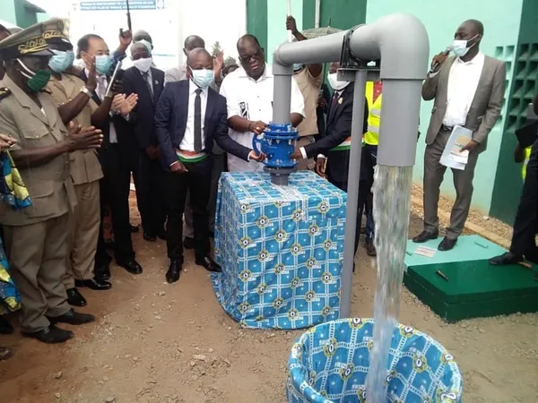 Tiassalé : l’usine de traitement d’eau potable inaugurée