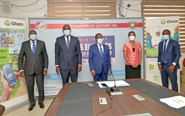 Covid-19 en Côte d’Ivoire : Olam fait des dons au gouvernement
