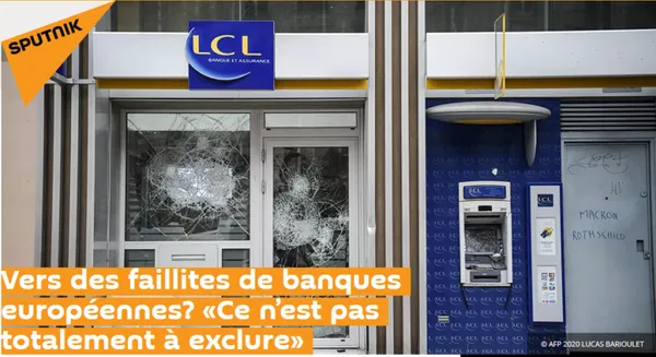 Vers des faillites de banques européennes? «Ce n’est pas totalement à exclure» (Sputnik) – Actualité ivoirienne 16/06/2020