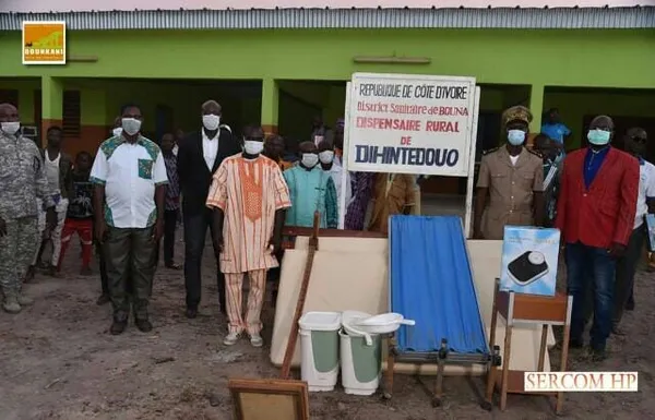 Un centre de santé entièrement équipé remis aux populations de Dihintédouo – Actualité ivoirienne 18/06/2020