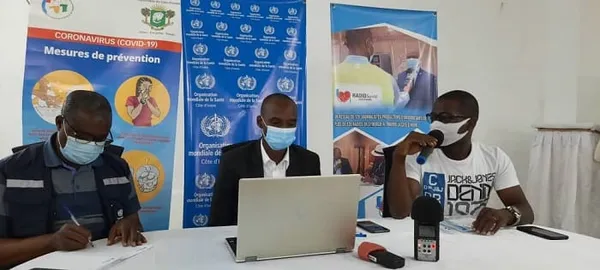 L’OMS renforce les capacités des journalistes radio sur la covid-19 – Actualité ivoirienne 19/06/2020