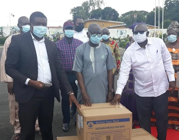 COVID-19 : la coordination des cadres du RHDP de Tafiré-Niédiékaha-Badikaha offre du matériel sanitaire à l’IEP de Tafiré – Actualité ivoirienne 19/06/2020