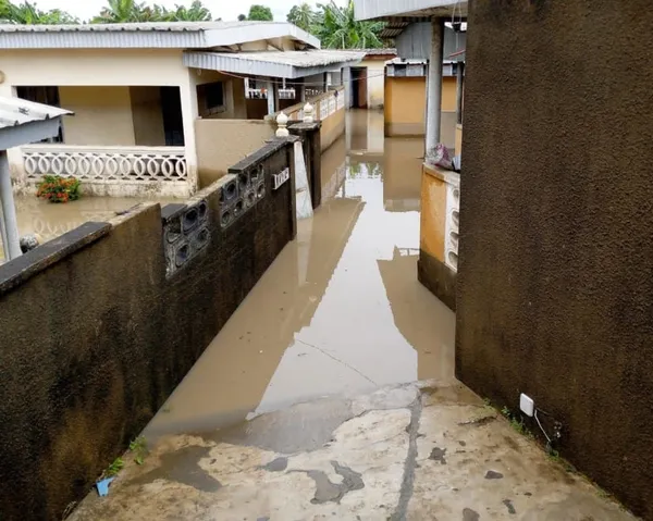 Inondations : Adiaké sous les eaux ce lundi 22 juin