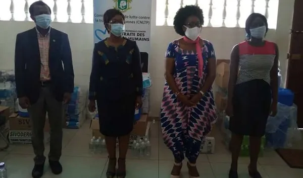 COVID 19 : L’ONUDC remet des kits sanitaires aux structures de lutte contre la traite des personnes – Actualité ivoirienne 23/06/2020
