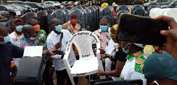 Le ministre Vagondo équipe les délégations départementales RHDP de Biankouma et Sipilou – Actualité ivoirienne 28/06/2020