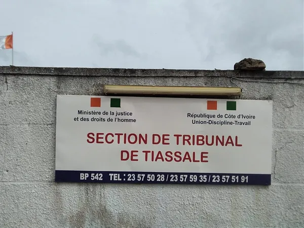 Tiassalé : trois individus condamnés pour vol de carburant