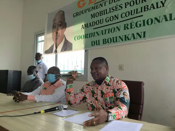 RHDP Bounkani: Michel Noufé salue le choix porté sur Gon Coulibaly