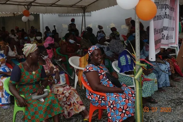 RHDP Aboisso : des femmes expriment leurs déterminations à Aka Aouélé