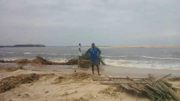 Grand Lahou : disparition d’un village des pêcheurs dans l’embouchure