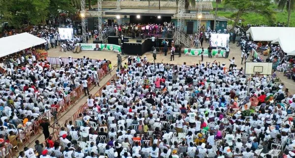 Amadou Gon : les militants du RHDP rend hommage au premier ministre