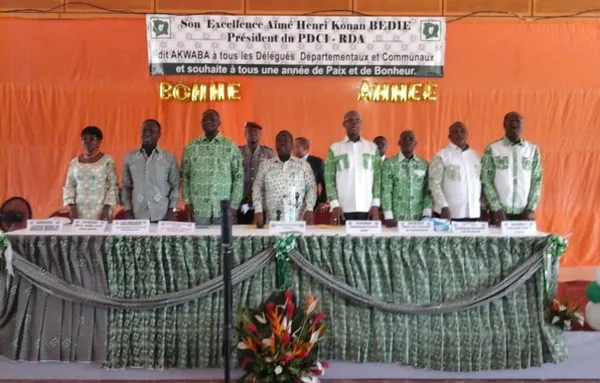 Convention PDCI : Voici les villes qui ont  plébiscité la candidature de Konan Bédié