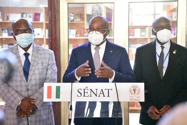 Côte d’Ivoire : le Sénat adopte les lois sur la cour de cassation et le conseil d’Etat