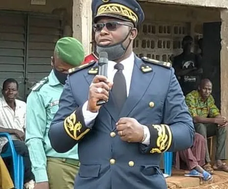 Le sous-préfet de Daleu (Danané), Kouadio Didier se félicite du développement  amorcé par sa circonscription