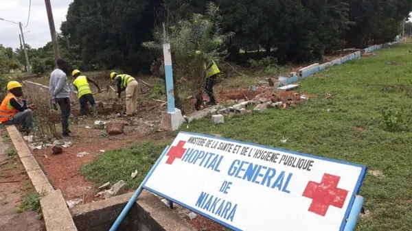 La clôture de l’hôpital général de Niakara en cours de réhabilitation – Actualité ivoirienne 10/08/2020