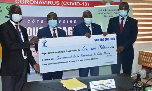 L’UEMOA fait don de masques d’une valeur de plus d’un milliard FCFA pour la lutte contre le Covid-19 en Côte d’Ivoire – Actualité ivoirienne 10/08/2020