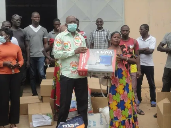 Région du Bounkani: L’ANADER offre 50 tonnes d’intrants aux populations