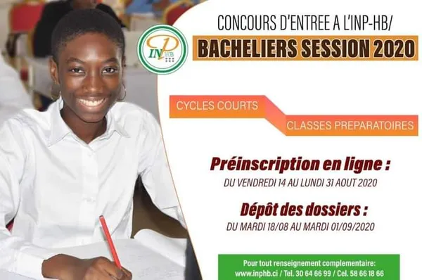 Concours d’entrée INP-HB 2020: La liste des nouveaux bacheliers admis disponible