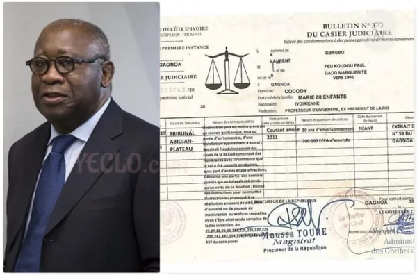 Affaire casier judiciaire de Gbagbo : Grah Ange Olivier réagit