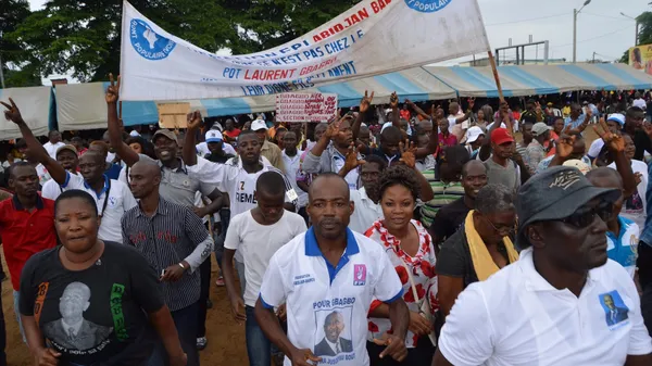 Droit de vote retiré à Gbagbo : manifestation des Gor devant la CEI