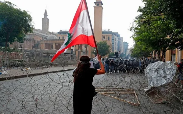 Manifestations à Beyrouth : 105 soldats blessés