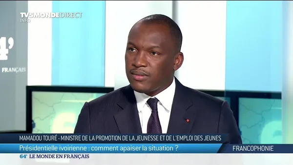 Violences en Côte d’Ivoire : sur TV5, Mamadou Touré accuse l’opposition
