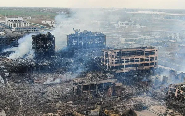 Chine : un accident d’une usine chimique fait 5 morts et un blessé