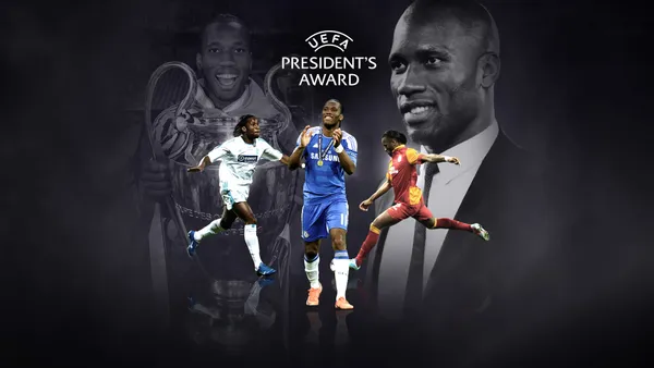 Award 2020 du président de l’UEFA : Didier Drogba lauréat