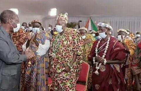 Ouattara dans le Moronou: le maintien de la paix une profonde aspiration des guides religieux