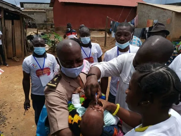 Poliomyélite à Sikensi : campagne de vaccination pour tous