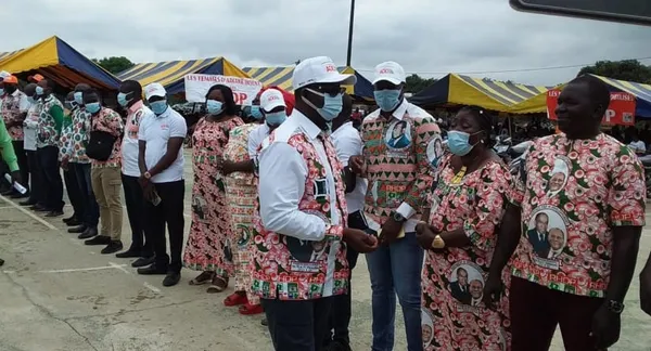 Campagne électorale 2020: Investiture des délégués départementaux RHDP d’Adiaké