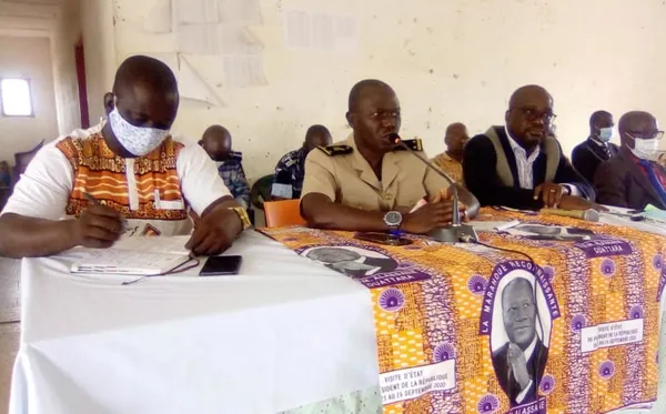 Visite d’Etat dans la Marahoué : les cadres de Bonon rencontrent le sous-prefet