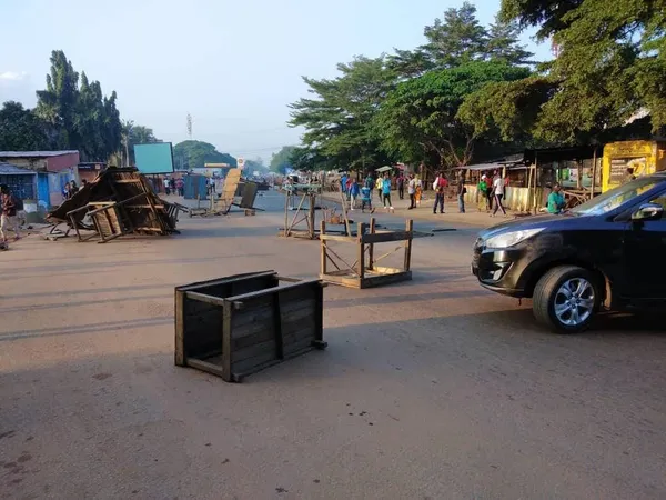 Marche contre Ouattara : la tension monte de nouveau à Yopougon ce 14 septembre, en images