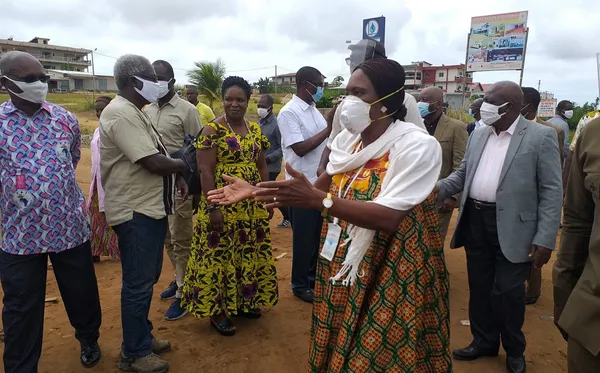 Simone Gbagbo à Bonoua : en images l’arrivée de la 2ème vice-présidente du FPI