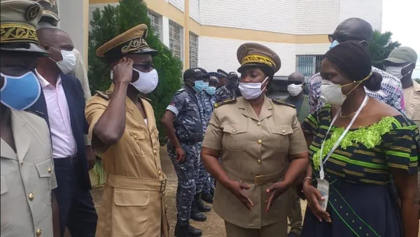Arrivée de Simone Gbagbo à Douakro