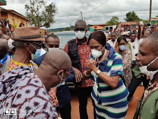 Simone Gbagbo à Gagnoa ce samedi 12 septembre 2020