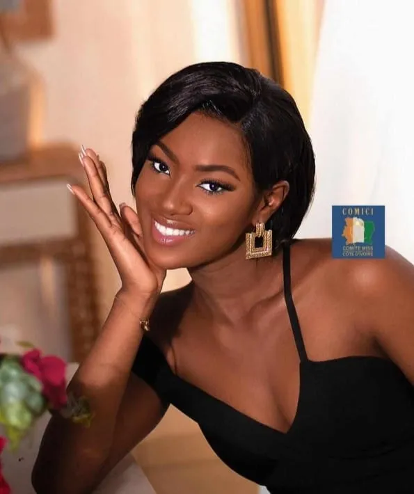 Maryline Kouadio, Miss Côte d’Ivoire 2020 réagit à la publication de ses vidéos compromettantes