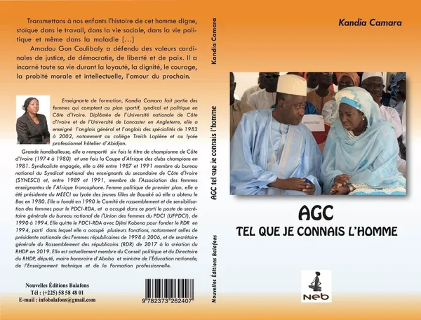 « AGC tel que je connais l’homme » : un livre de Kandia Camara sur la vie de Gon