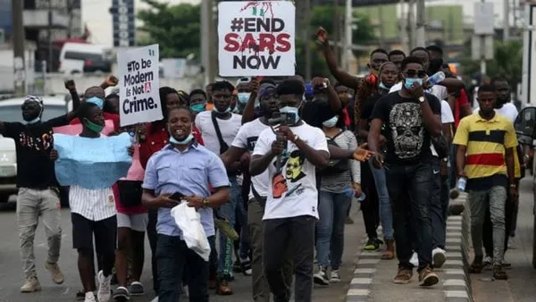 Covid-19: le Nigeria craint une contaminations face aux manifestations