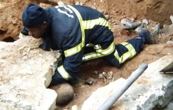 Effondrement d’une maison en construction à Cocody : un mort, selon les secours
