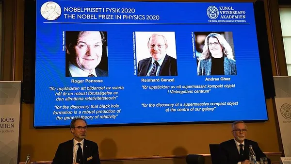 Le Prix Nobel 2020 de physique  attribué à 3 chercheurs