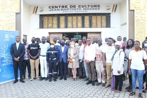 Une vingtaine de jeunes s’engagent à la gestion des risques de catastrophes à Grand Bassam – Actualité ivoirienne 15/10/2020
