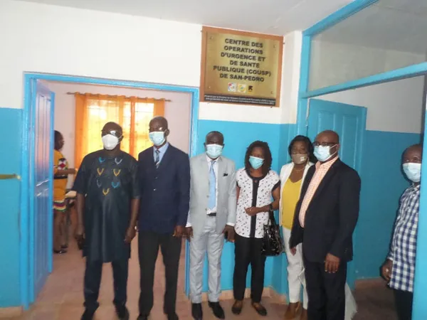 Ouverture d’un centre des opérations d’urgence de santé publique à San-Pedro – Actualité ivoirienne 16/10/2020