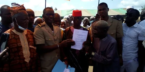 Le chef du village de Kouégo reçoit son arrêté de nomination – Actualité ivoirienne 18/10/2020