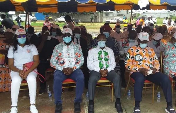 Lancement de la campagne électorale de Ouattara à Adiaké