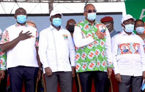 Patrick Achi depuis Grand-Bassam : « Ce vote n’est pas pour Alassane Ouattara, c’est pour nous même »