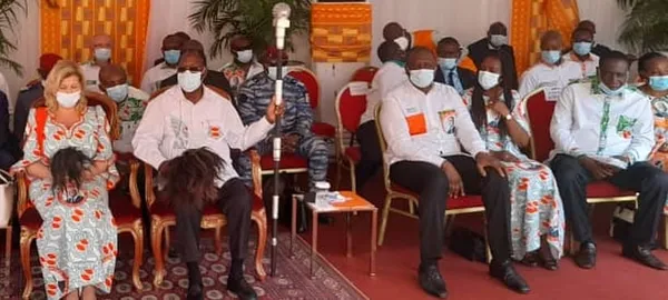 Le message de Ouattara depuis Abengourou aux cadres du RHDP : « nous devons tout faire pour continuer »