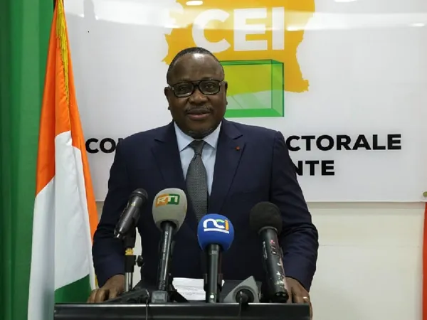 Coulibaly Ibrahim Kuibiert, président de la CEI