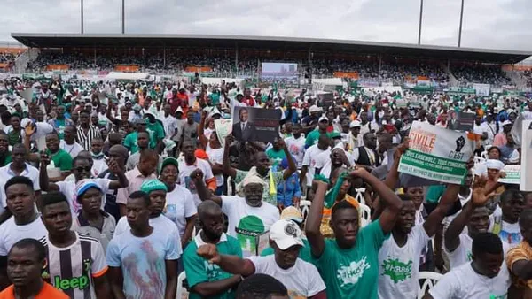 Meeting en Côte d’Ivoire: Guillaume Soro « heureux de l’exceptionnelle mobilisation de l’opposition ivoirienne » contre Ouattara